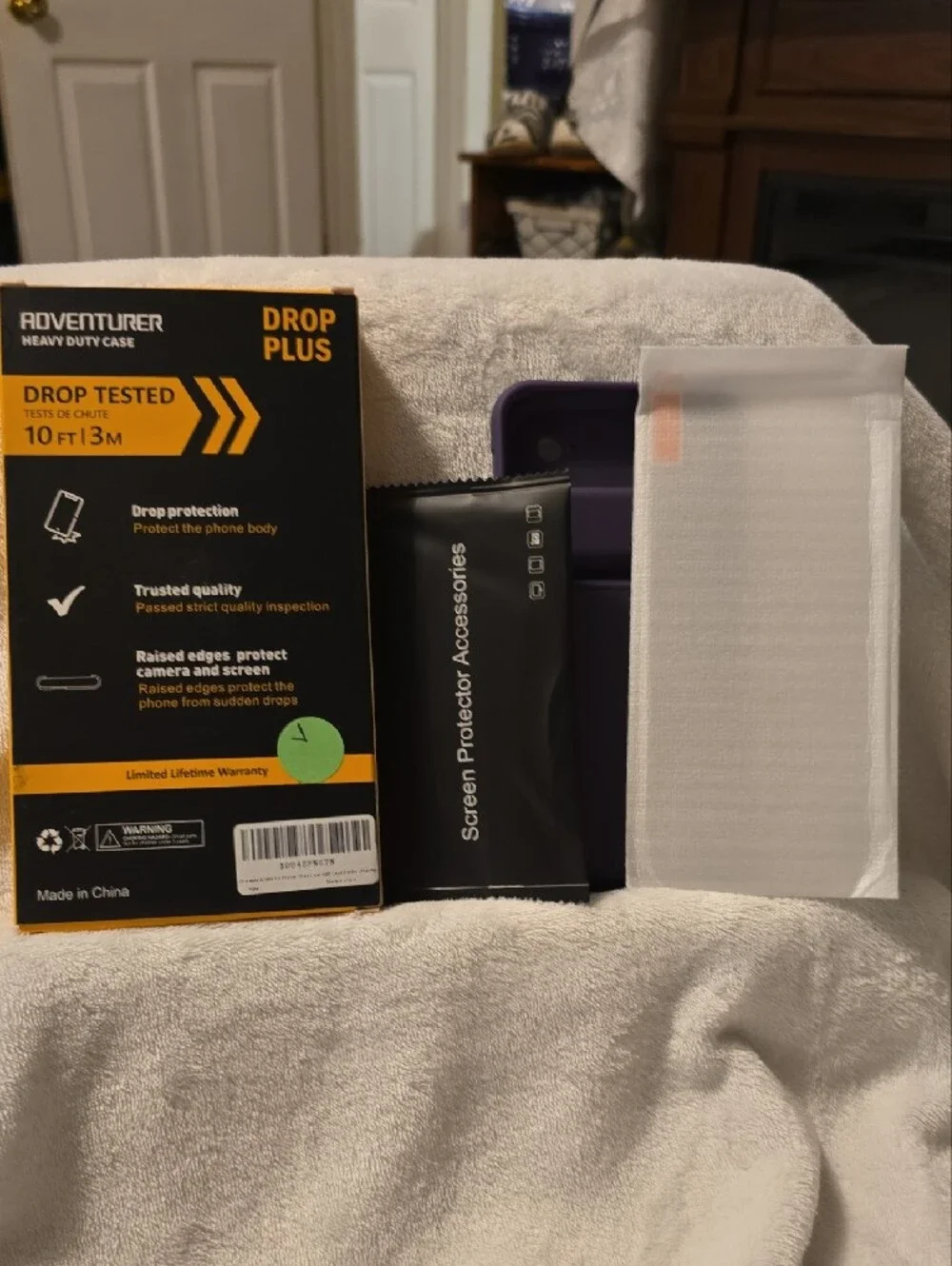 ADVENTURER Heavy Duty Sturdy Case for iPhone 17 Air Purple